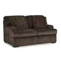 Ashley Ainsworth Lux Chocolate Loveseat