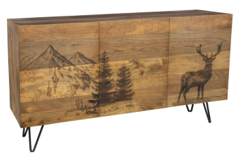 Porter Alpine Deer Sideboard