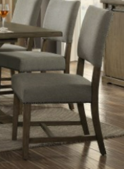 Homelegance Wheaten Neutral Toned Fabric Side Chairs (set of 2)