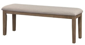 Homelegance Armhurst Beige Upholstered Bench