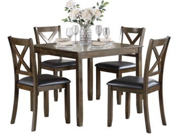 Homelegance Hazel Dining Set with 4 Chairs