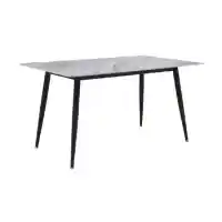 Homelegance Salerno Stone Marble-Look Dining Table
