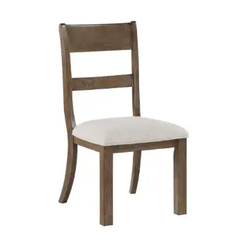 Homelegance Quinn Light Brown Finish Side Chairs (set of 2)