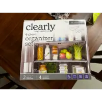Clearly 6-Piece Clear Bins