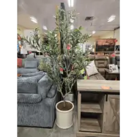 Faux 6.5-Foot Olive Tree