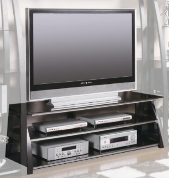 Coaster Black Metal 60-Inch TV Stand