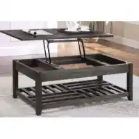 Coaster Charcoal Grey Finish Lift-Top Coffee Table