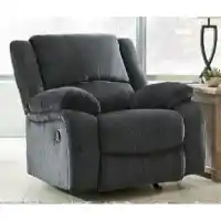 Ashley Drayson Slate Fabric Rocker Recliner