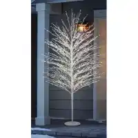 7-Foot Tree with White Twinkle Lights