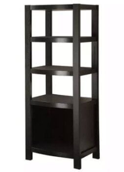 Coaster Capuccino Finish Bookcase