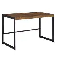Coaster Rustic Nutmeg Finish Writing Desk