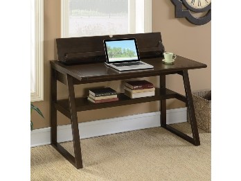 Coaster Espresso Finish Flip-Top Desk