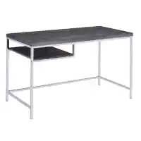 Coaster Weathered Grey Writing Desk