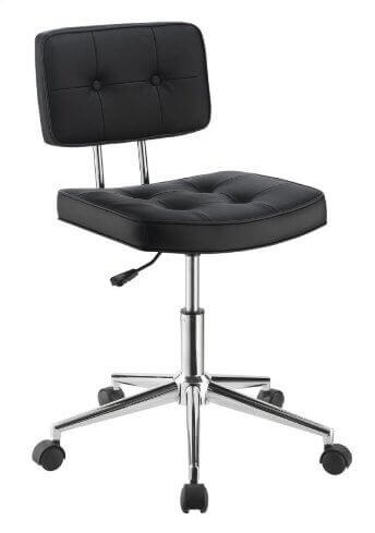 Coaster Black Split-Back Desk Chair