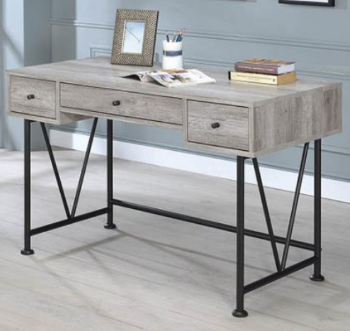 Coaster Analiese Grey Driftwood Desk