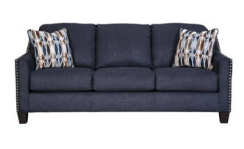 Ashley Creole Midnight Blue Sofa