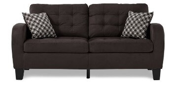 Homelegance Sinclair Chocolate Sofa