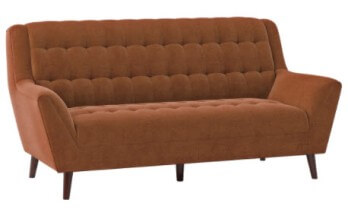 Homelegance Erath Orange Sofa