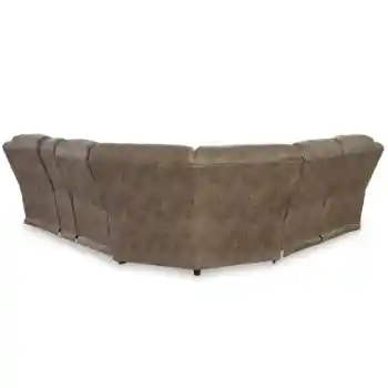 Ashley Raven 3-Piece Power Reclining Sectional with Right-Hand Console