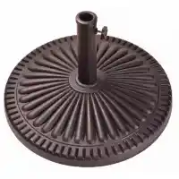 Premium Outdoor Bond Bronze Envirostone Umbrella Base