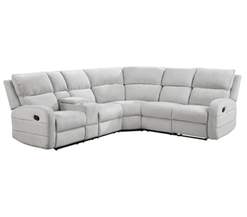 Homelegance Thorne Power Reclining 3-Piece Sectional with Console