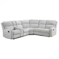 Homelegance Thorne Reclining 3-Piece Sectional with Console