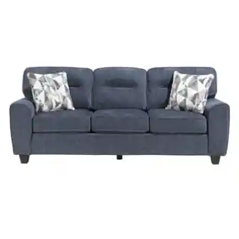 Homelegance Bennett Blue Chenille Sofa