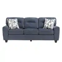 Homelegance Bennett Blue Chenille Sofa
