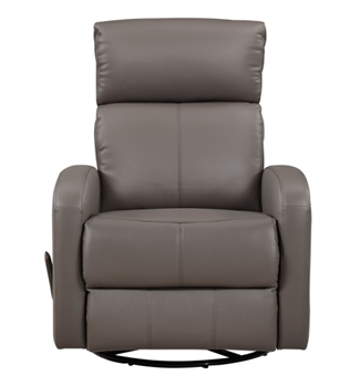 Homelegance Sorrento Mocha Leather Swivel Glider/Recliner