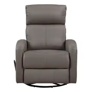 Homelegance Sorrento Mocha Leather Swivel Glider/Recliner