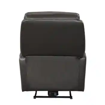 Homelegance Leif Dark Brown Leather Power Recliner