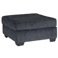Ashley Alki Slate Square Ottoman