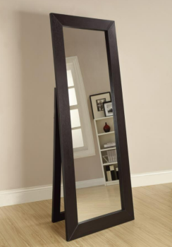 Coaster Mayson Cappuccino Finish Floor Mirror