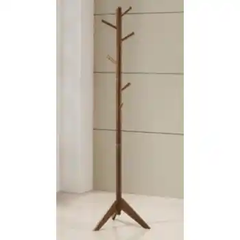 Coaster Espresso Finish Coat Rack with Pegs