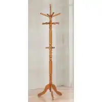 Coaster Golden Brown Finish Coat Rack