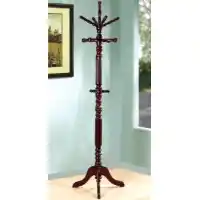 Coaster Tobacco Finish Coat Rack