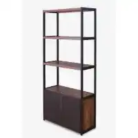 Acme Sara Bookcase with Cupboard