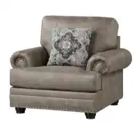 Homelegance Franklin Mushroom Microsuede Chair