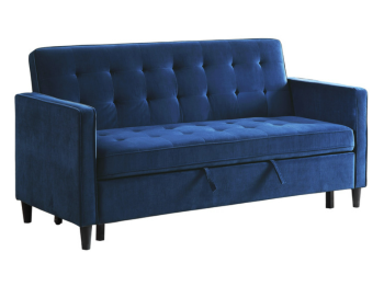Homelegance Strader Navy Sleeper Sofa