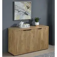 Coaster Mango Finish Accent Cabinet