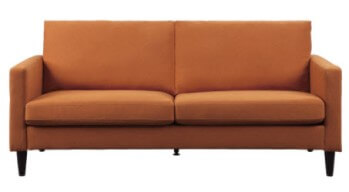 Homelegance Halliday Orange Sofa
