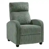 Homelegance Maye Green Pushback Recliner