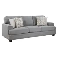 Homelegance Bradford Light Grey Chenille Sofa
