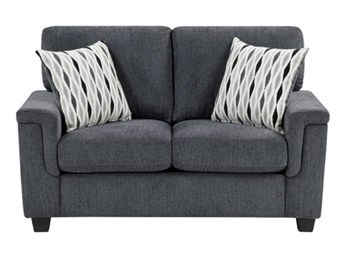 Homelegance Chelsea Dark Grey Chenille Loveseat
