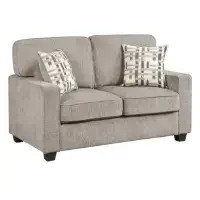Homelegance Frances Light Mocha Chenille Loveseat
