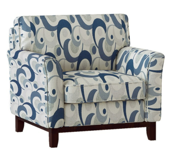 Homelegance Blue Lake Accent Chair