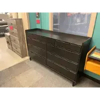 Stanley Ranger Black 9-Drawer Dresser