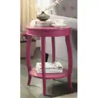 Acme Barbie Pink Round End Table