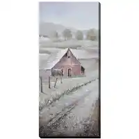Streamline Tracking North 32 x 71 Wall Art
