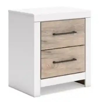 Ashley Chadwick Two-Tone Nightstand